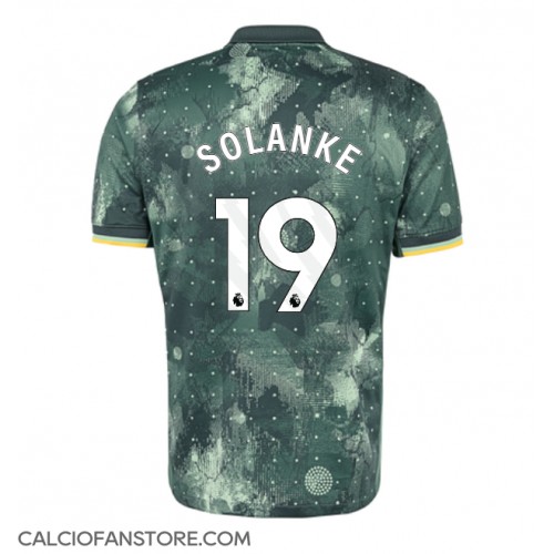 Maglia Calcio Tottenham Hotspur Dominic Solanke #19 Terza Divisa 2024-25 Manica Corta